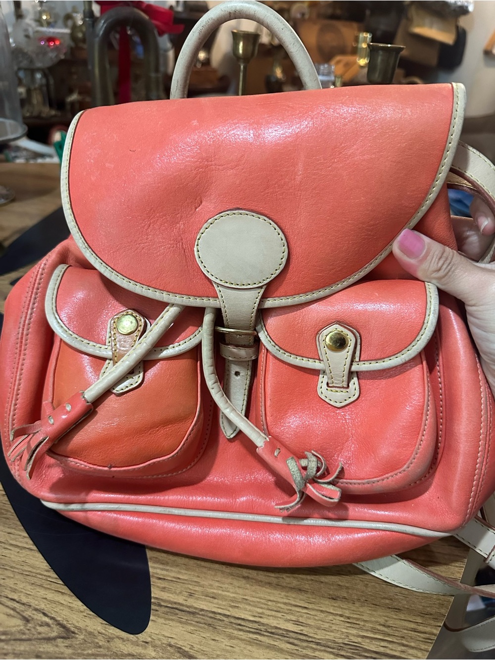 Vintage dooney and Bourke backpack - bookbag